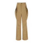 Maison Margiela Straight Trousers Beige, Herr