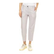 Nine In The Morning Cropped Trousers Gray, Dam