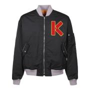 Kenzo Bomber Jackets Black, Herr