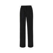 Jil Sander Straight Trousers Black, Dam