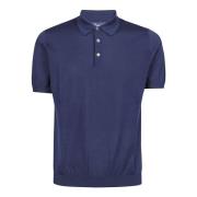 Drumohr Polo Shirts Blue, Herr