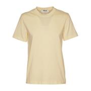 Msgm T-Shirts Beige, Dam