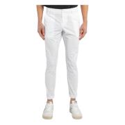 Dondup Slim-fit Trousers White, Herr