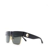 Linda Farrow Sunglasses Black, Dam