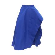 Alexander McQueen Pre-owned Pre-owned Polyester nederdelar Blue, Dam