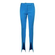 The Attico Slim-fit Trousers Blue, Dam