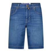 Jacob Cohën Denim Shorts Blue, Herr