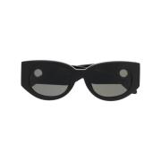 Linda Farrow Sunglasses Black, Dam