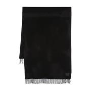 Vince Svart Merino Frans Vinterscarf Black, Dam