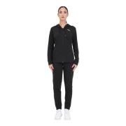 Puma Svart Klassisk Huva Jumpsuit Black, Dam