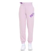 Puma Rosa Power Sweatpants Pink, Dam