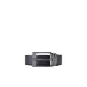 Armani Exchange Belts Black, Herr