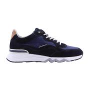 Floris van Bommel Modernt Stiliga Sneakers Blue, Herr