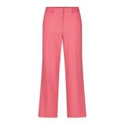 Raffaello Rossi Wide Trousers Pink, Dam