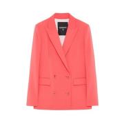 Patrizia Pepe Jackets Pink, Dam