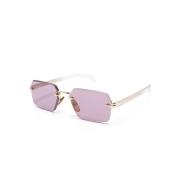 Eyewear by David Beckham Guld Solglasögon för dagligt bruk Yellow, Her...