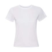 Frame Vit Fitted Crew Tee White, Dam