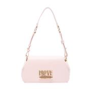 Love Moschino Shoulder Bags Pink, Dam