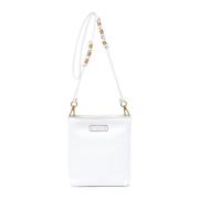 Gianni Chiarini Modern Axelväska Camilla Bianco White, Dam