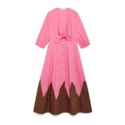 Maliparmi Maxi Dresses Pink, Dam