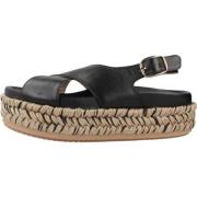 Paloma Barceló Stiliga platta sandaler Black, Dam