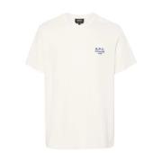 A.p.c. Vit Raymond T-shirt White, Herr