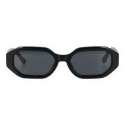 The Attico Sunglasses Black, Dam