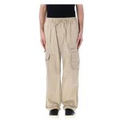 Y-3 Trousers Brown, Herr