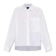 Emporio Armani Skjorta med ficka White, Dam