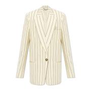 Stella McCartney Oversize blazer Beige, Dam