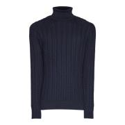 Selected Homme Turtlenecks Blue, Herr