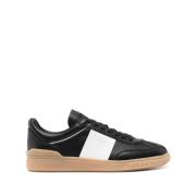 Valentino Garavani Platta skor med 5,0 cm brätte Black, Herr