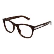 Saint Laurent Fashion Glasögon Brown, Unisex