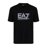 Emporio Armani EA7 T-Shirts Black, Herr