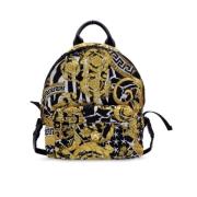 Versace Pre-owned Pre-owned Canvas ryggsckar Yellow, Dam