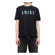 Amiri Multifärgad Core Logo T-shirt Black, Herr