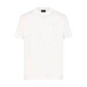 Emporio Armani T-Shirts White, Herr