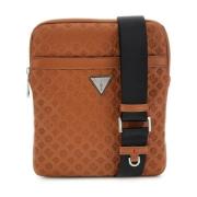 Guess Messenger Bags Brown, Herr