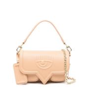 Chiara Ferragni Collection Shoulder Bags Beige, Dam