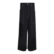 MM6 Maison Margiela Jeans Black, Dam