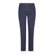 LauRie Slim-fit Jeans Blue, Dam