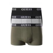 Guess 3-Pack Stretch Logo Boxers - Boxer Style Multicolor, Herr