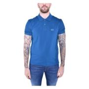 C.p. Company Polo Shirts Blue, Herr