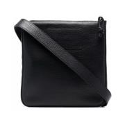 Emporio Armani Messenger Bags Black, Herr