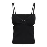 Nanushka Sleeveless Tops Black, Dam