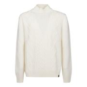 Fay Turtlenecks White, Herr