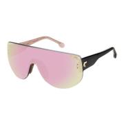 Carrera Black/Rose Gold Sunglasses Flaglab 16 Black, Dam