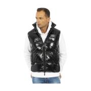 Dsquared2 Glänsande Puffer Vest Black, Herr