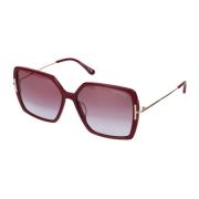 Tom Ford Stiliga solglasögon Ft1039 Red, Dam