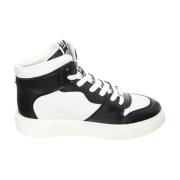 Steve Madden Multifärgade High-Top Lace-Up Sneakers Multicolor, Dam